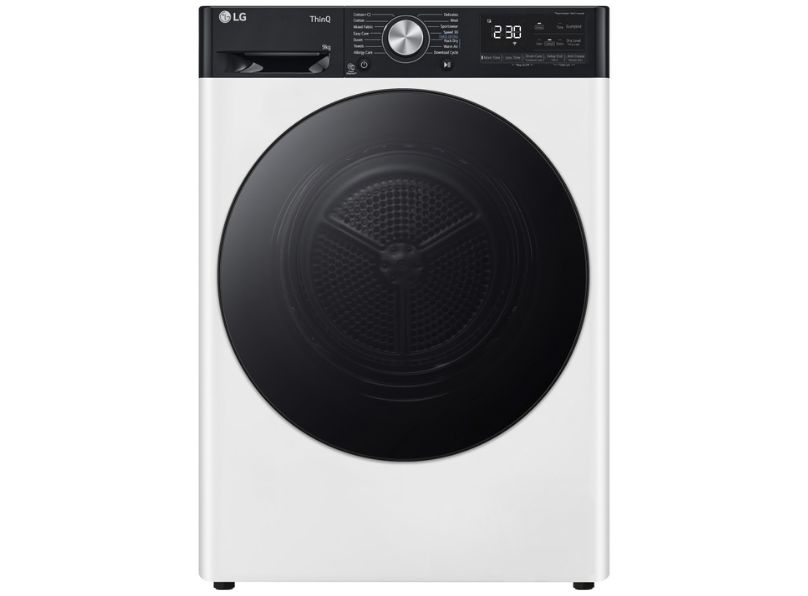 1000021229 LG FDV909WN 9kg Heat Pump Tumble Dryer